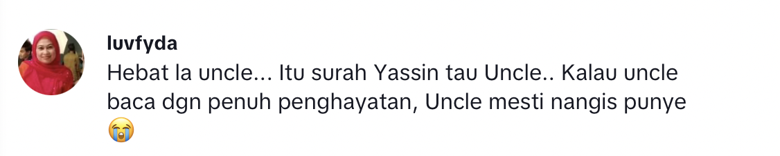 Uncle Cina Baca Yassin