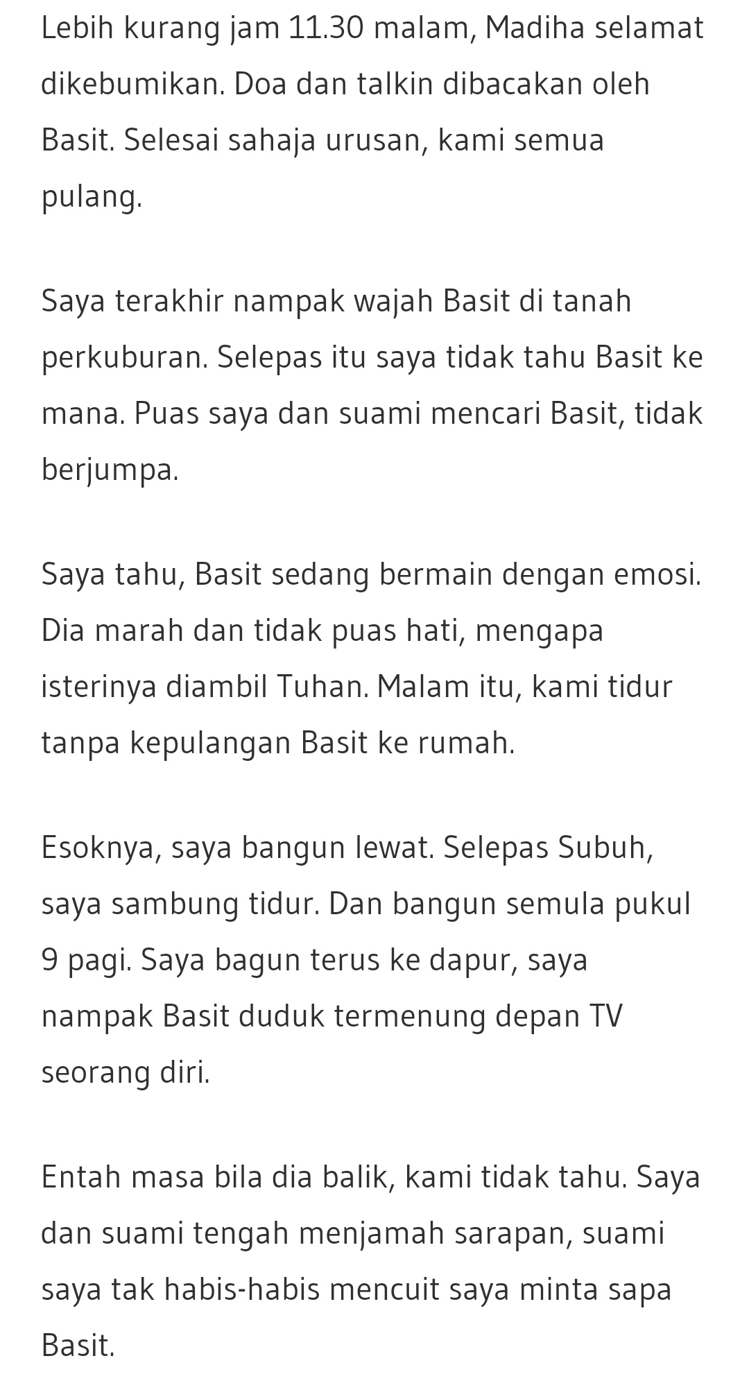 ”Dia lah menantu dari syurga !!!”