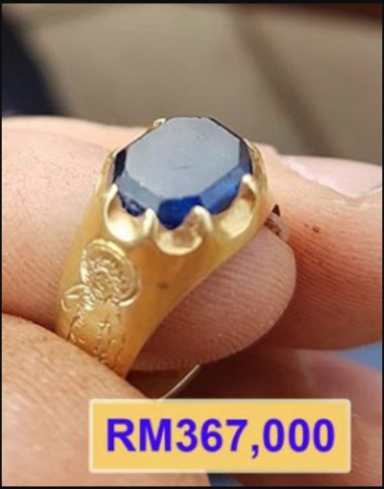 Lelaki terjumpa cincin purba di hutan terkejut bila ketahui harga cecah RM360 ribu