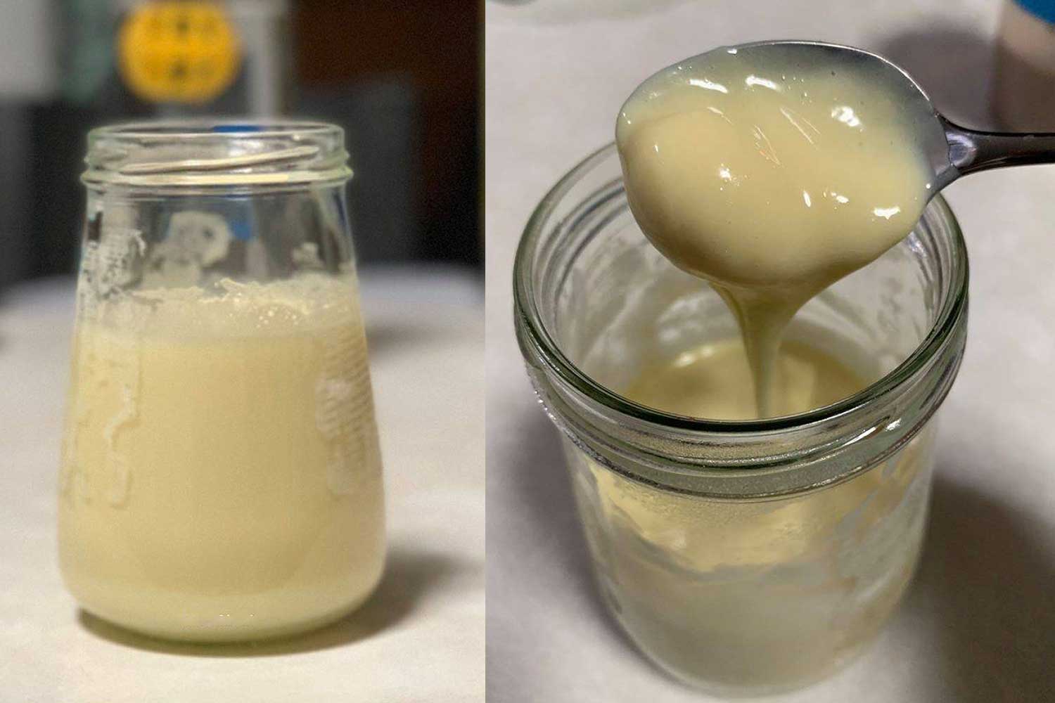 Hanya 3 minit cara buat susu pekat manis sendiri, mudah sangat!