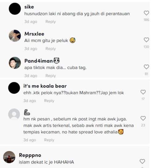 Netizen terkejut Sharifah Zarina bagi alasan ini bila anaknya selamba peluk Mat Salleh