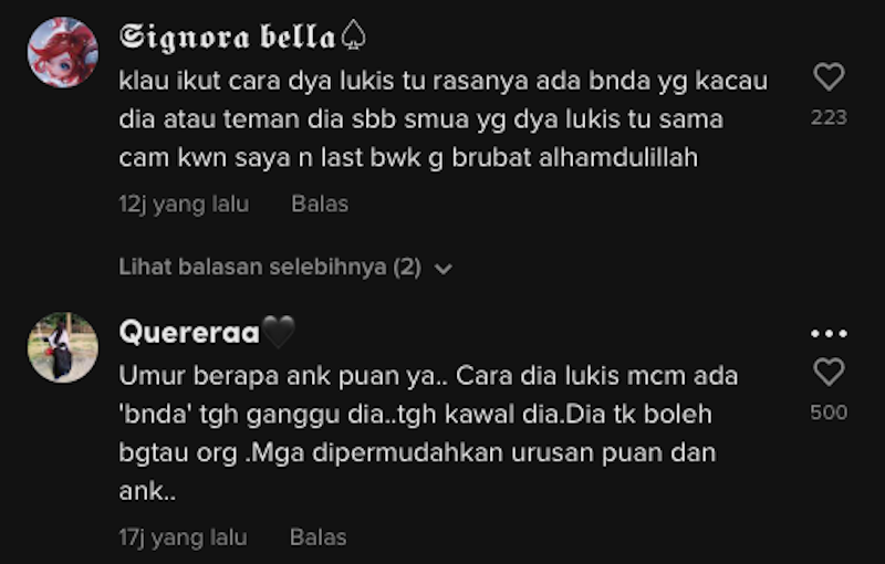 Ibu risau anak suka lukis gambar misteri, 'selalu bersendiri, ketawa apabila ditegur' 