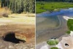 Kecoh kewujudan lubang misteri sedut air tasik sampai kering, macam mana boleh jadi? Ini ceritanya
