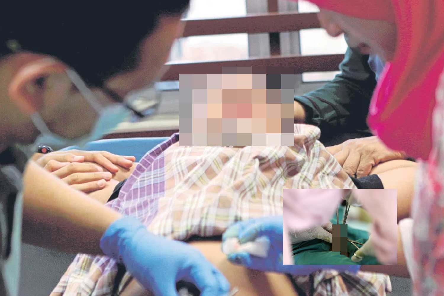 Gara-gara terlebih potong alat sulit masa berkhatan, kerajaan Malaysia kena saman RM3.1 juta