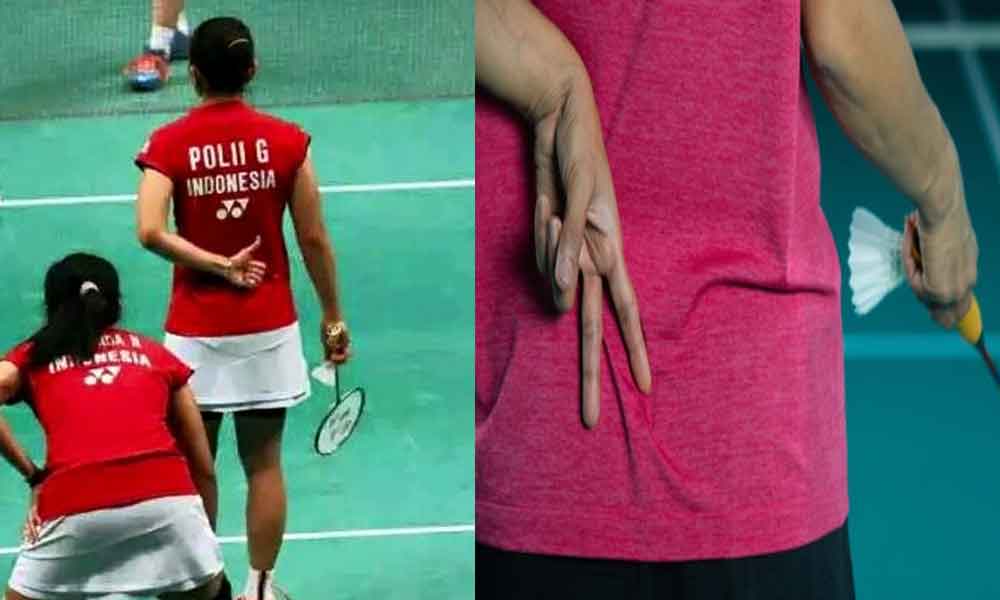 Rupanya ini maksud isyarat tangan yang pemain badminton selalu tunjuk