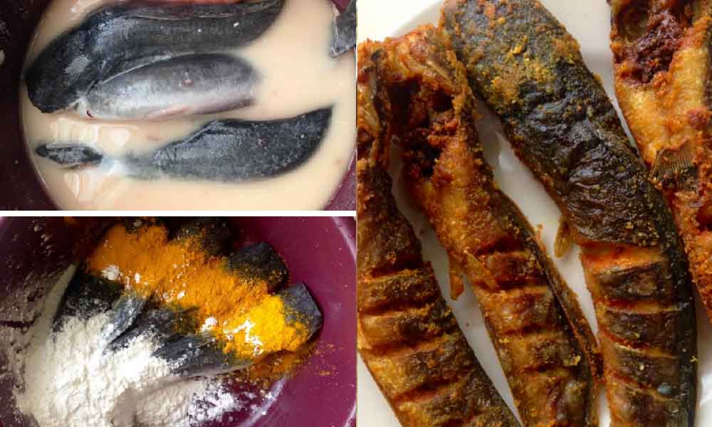 Wanita kongsi cara orang ‘pro’ goreng ikan keli sebab takut minyak selalu meletup