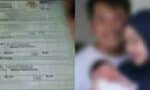 “Rasa nak koyak-koyak surat beranak anak, tak sangka suami tergamak namakan anak dengan nama bekas kekasih,